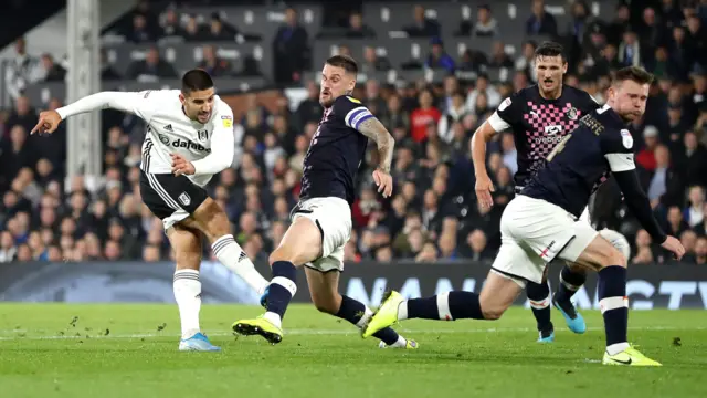 Mitrovic scores for Fulham