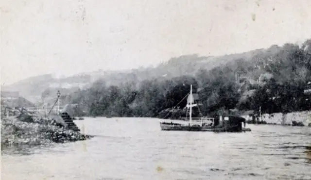 Ferry at Coalport