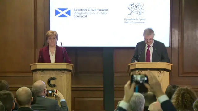 Sturgeon and Drakeford