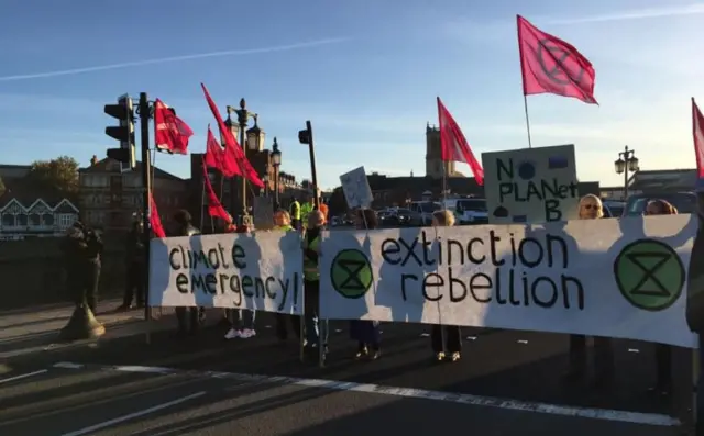 Extinction Rebellion in Worcester