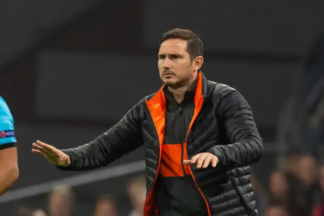 Chelsea boss Frank Lampard