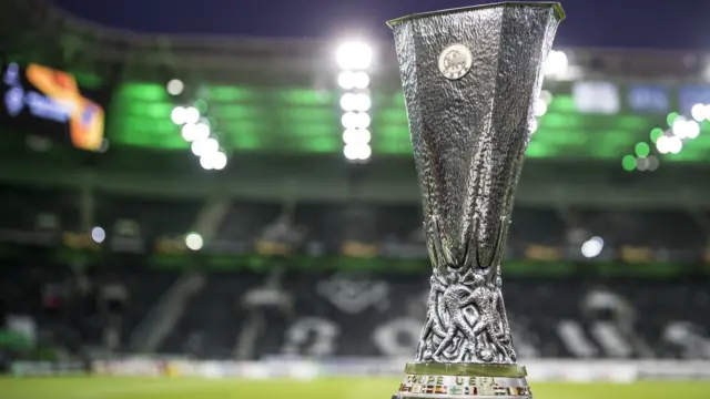 Europa League trophy