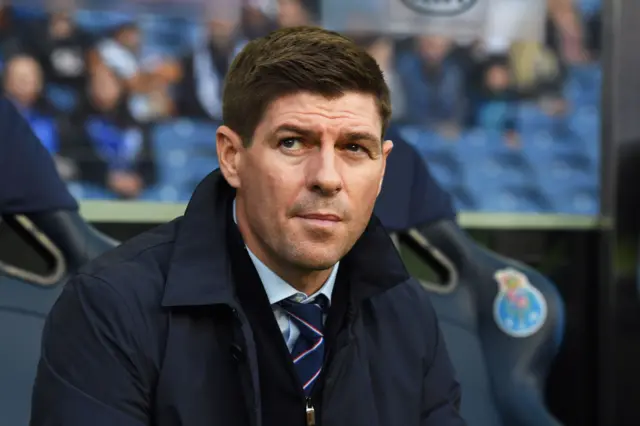 Rangers boss Steven Gerrard