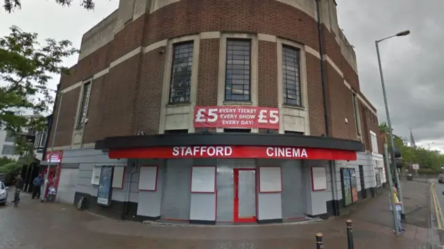 Stafford Cinema in May after closing