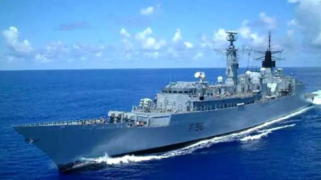 One of the HMS Coventry's in 2001