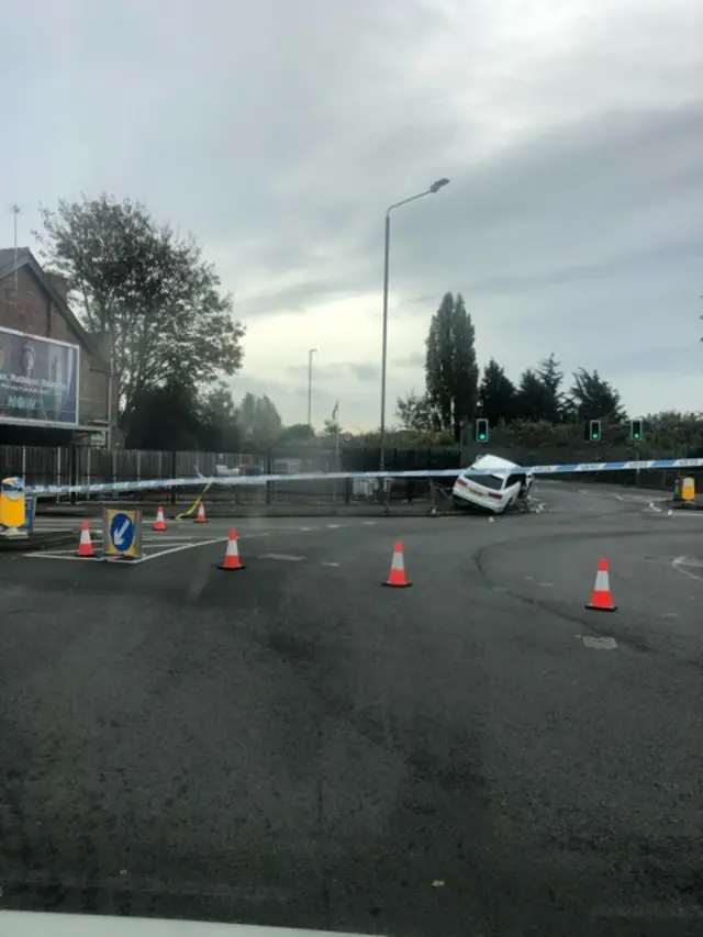 Crash in Long Eaton