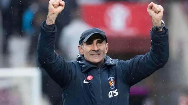 Kilmarnock manager Angelo Alessio