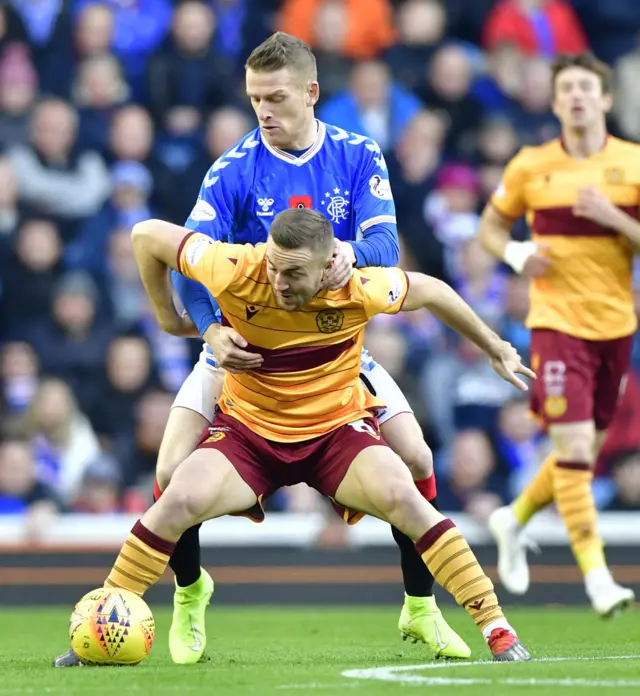 Rangers v Motherwell