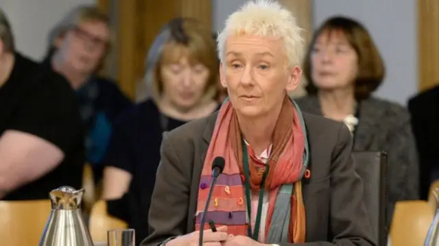 Muriel Gray gave evidence to Holyrood's culture committee last year