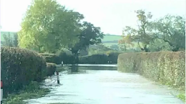 Flooded C1120 Moreton on Lugg