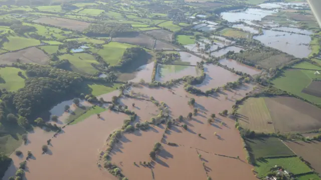 The River Teme near Bransford