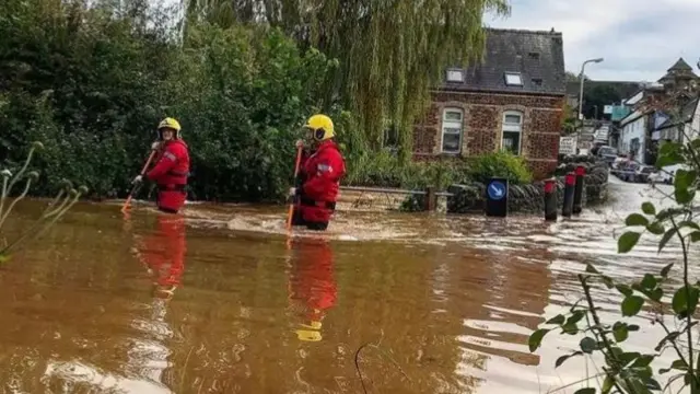 Shropshire fire officers