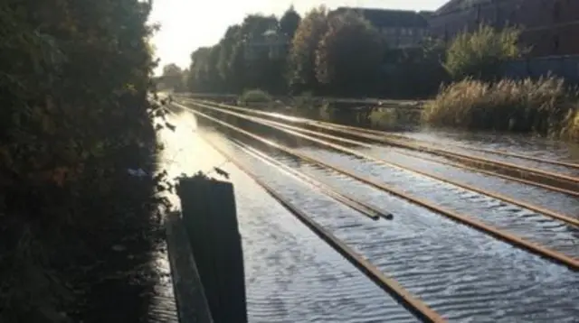 Flooding at Kirk Sandall