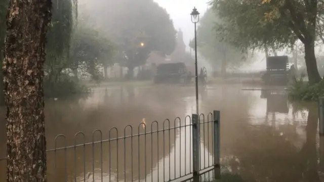 Flooding in Stafford