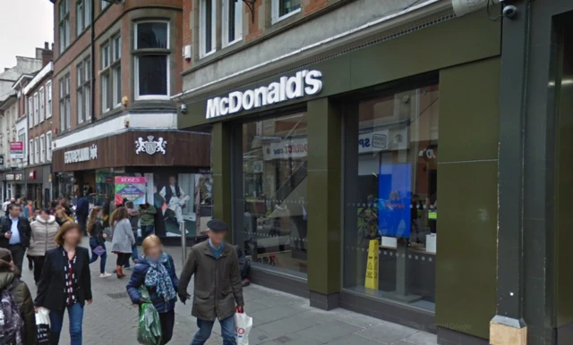 McDonald's in Clumber Street