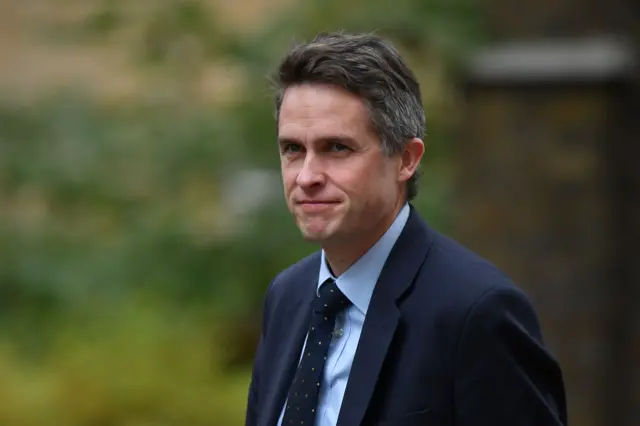 Education secretary Gavin Williamson