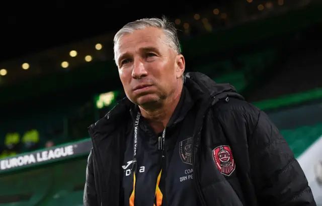 Cluj head coach Dan Petrescu