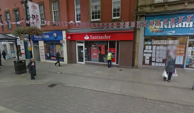 The Santander bank