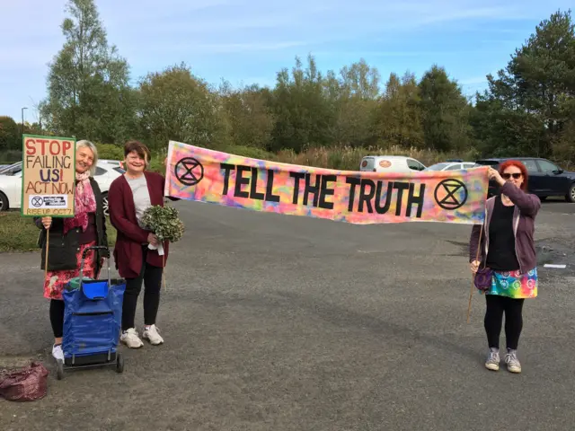 Trio of XR activists