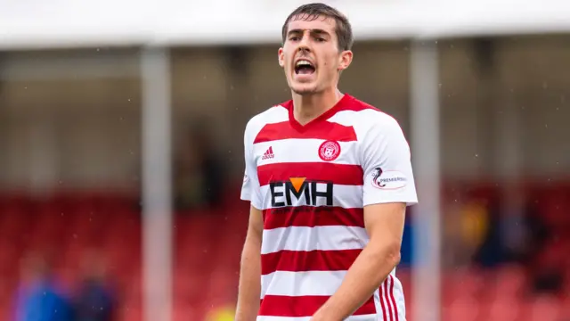 Defender Sam Stubbs, 20, has started all but one of the Accies' league matches this season