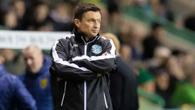 Hibs manager Paul Heckingbottom