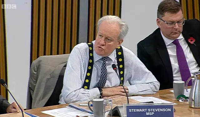 SNP MSP Stewart Stevenson