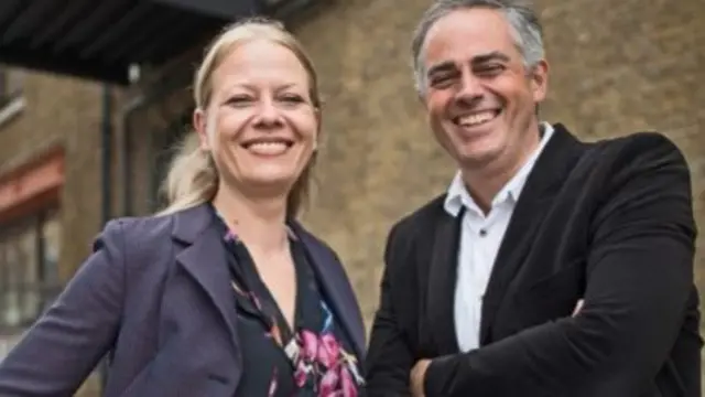 Green party co-leaders Sian Berry and Jonathan Bartley