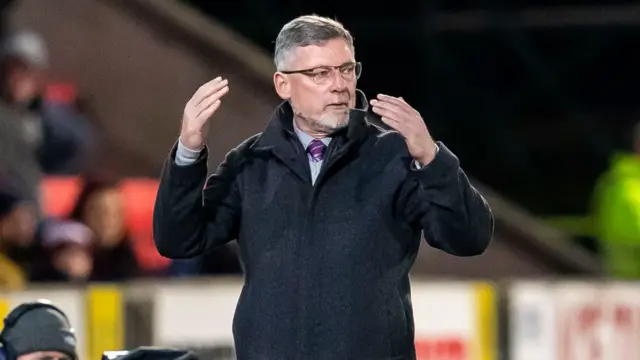 Hearts manager Craig Levein