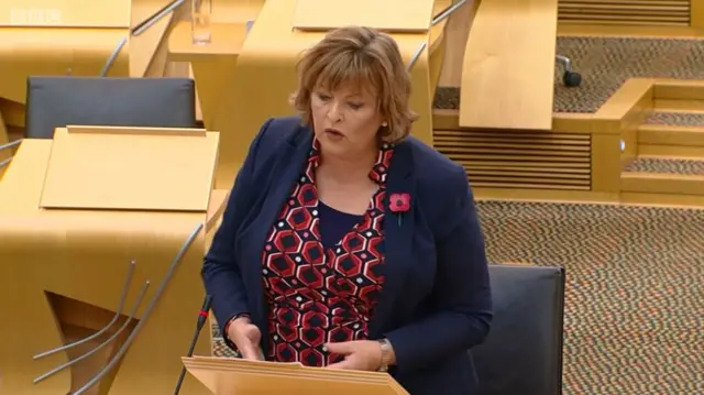 External Affairs Secretary Fiona Hyslop