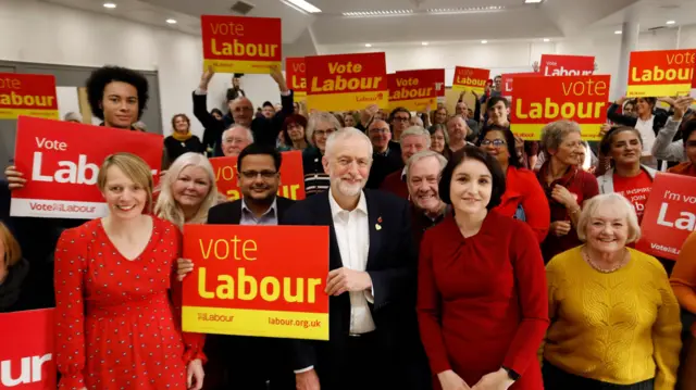 Jeremy Corbyn in Milton Keynes