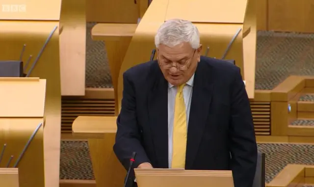 Lib Dem MSP Mike Rumbles