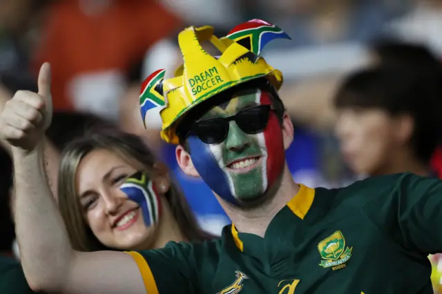 South Africa fan