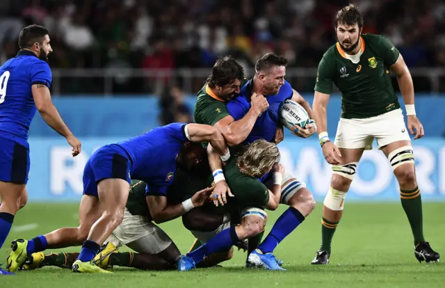 Italy v South Africa