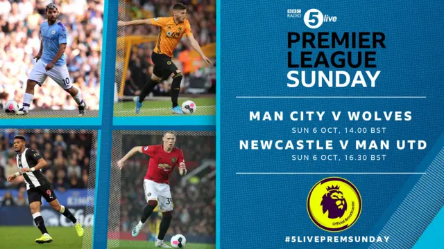 5 Live Premier League Sunday