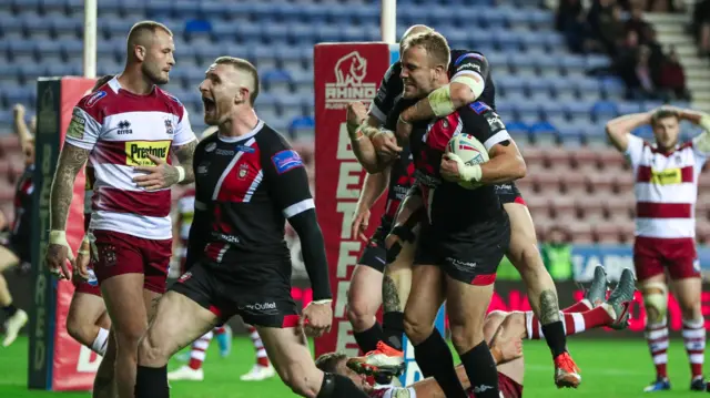 Salford celebrate