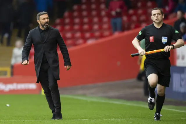 Derek McInnes and Douglas Ross