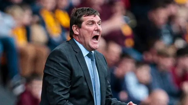 St Johnstone manager Tommy Wright