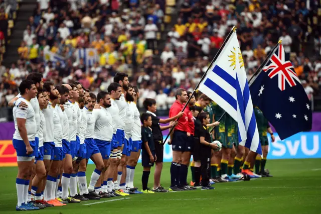 Australia v Uruguay