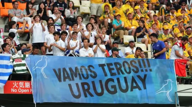 Uruguay supporters