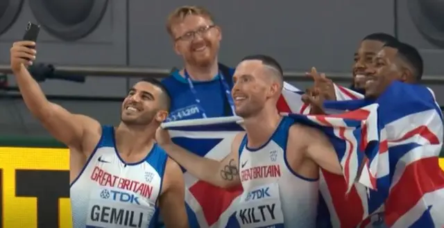 British 4x100m relay