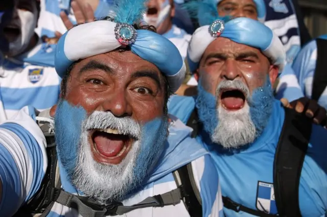 Argentina fans