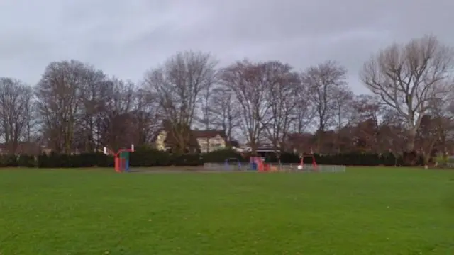 Play area in Holmcroft