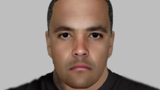 An e-fit image of a man