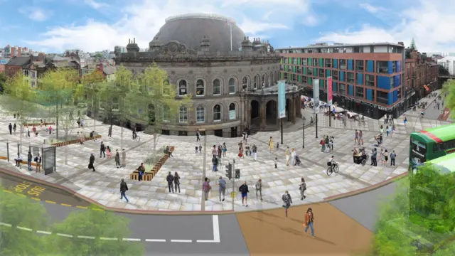 Plans to transform the Corn Exchange City Centre Gateway