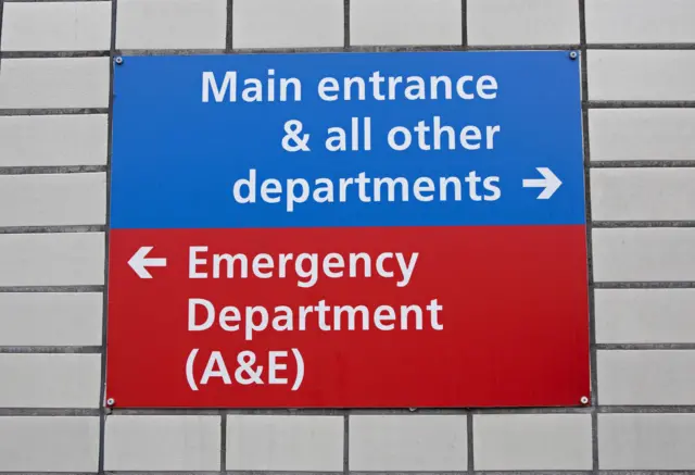 A&E sign