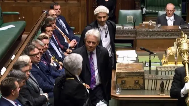 John Bercow in the House of Commons