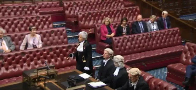 Black rod in the House of Lords