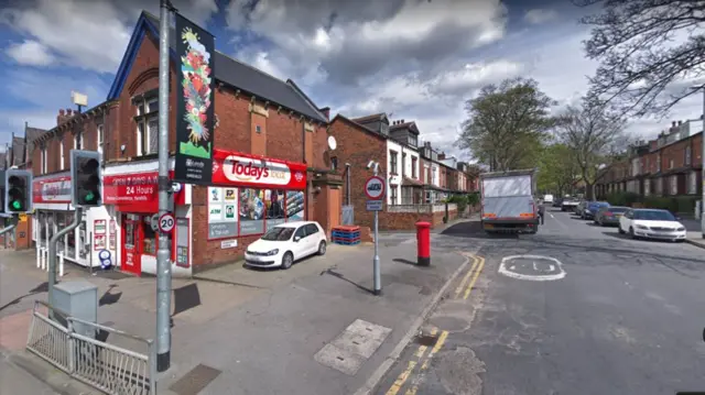 Today’s Local convenience store at the junction of Harehills Lane and Coldcotes Avenue