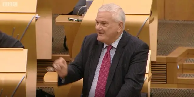 Lib Dem MSP Mike Rumbles