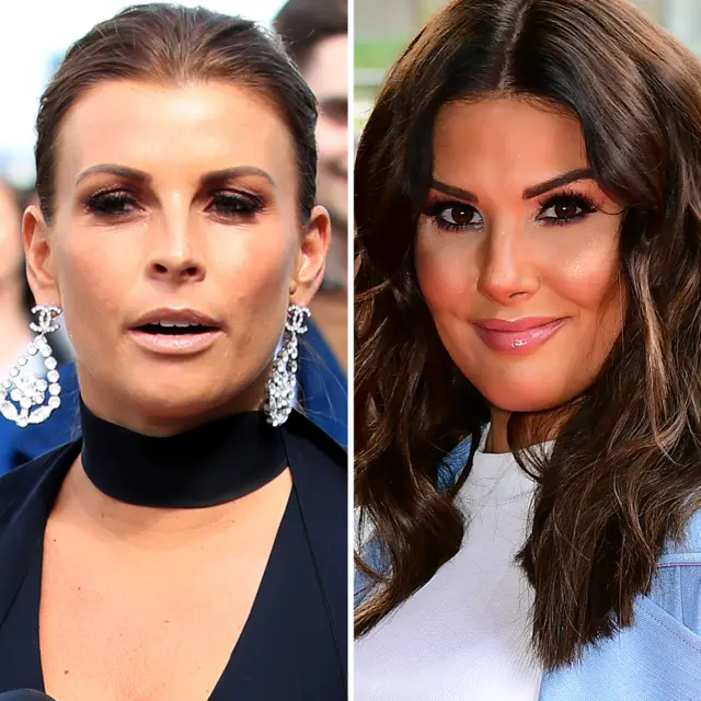 Rebekah Vardy and Coleen Rooney